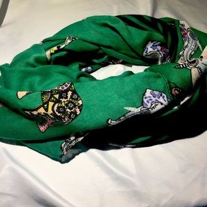 Asian Elephants Infinity Scarf